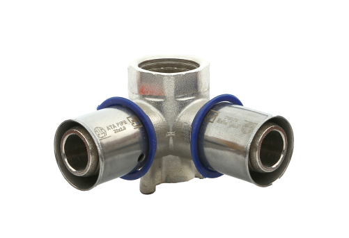 سه راه دیواری 90 توپیچ، دو خار پرسی