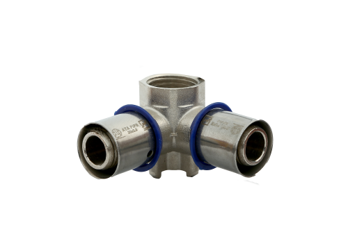 سه راه دیواری 90 توپیچ، چهار خار پرسی