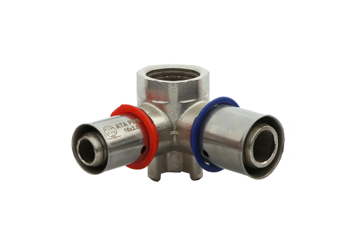 سه راه تبدیل دیواری 90 توپیچ، چهار خار پرسی