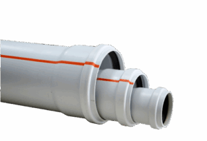 لوله UPVC پوش فیت DINLOCK (یک سر سوکت و دو سر سوکت)