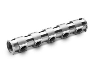 کلکتور معمولی (مدل زبرا) 1/2 - 11/4 Zebra Manifold-Nickel Plated